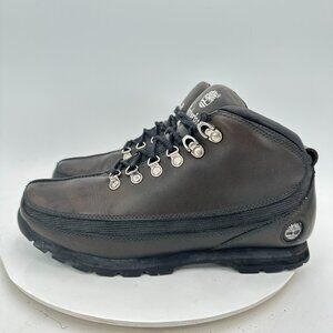 Timberland Men Size 9.5M 95116 8626 Dark Brown Leather Lace Up Ankle Hiking Boot